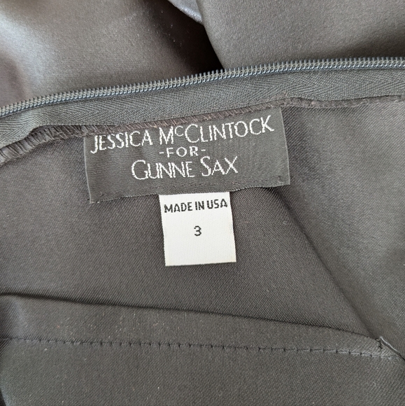 Vintage Jessica McKintock Maxi Satin Skirt | Size 3 - Picture 6 of 6